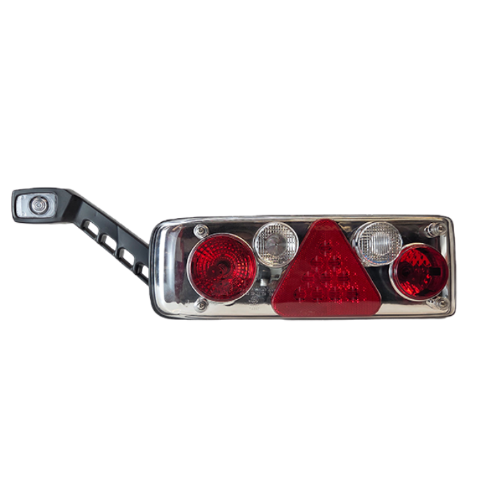 Lamp to Kögel with triangle prismatic LED rubber lamp