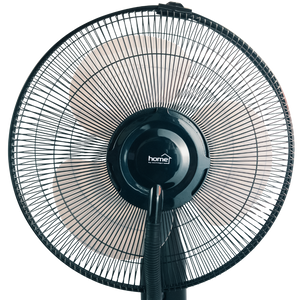 Párásító ventilátor álló 2,8 literes víztartály, 3 fokozat, oszcilláló, fekete