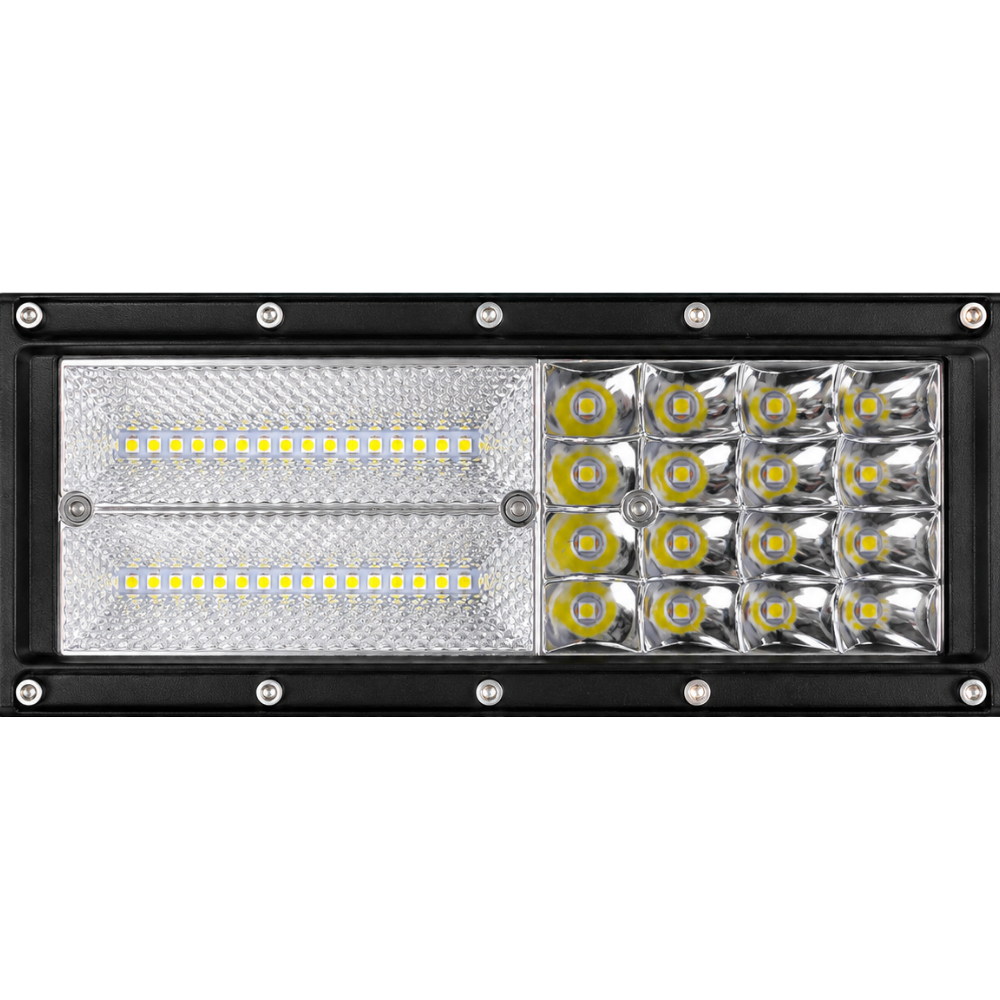 Munkalámpa LED négy soros kombinált fény 432W 12/24V