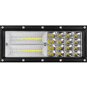 Munkalámpa LED négy soros kombinált fény 432W 12/24V