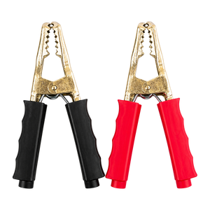 Jumper cable clips red/black set in pairs