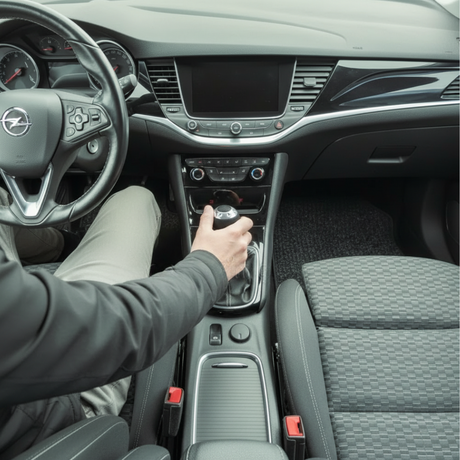 Univerzális váltógomb ergonomikus Fekete