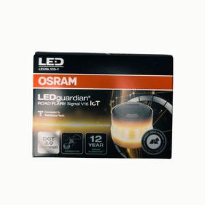 Yellow flashing LED with magnetic mount 360°