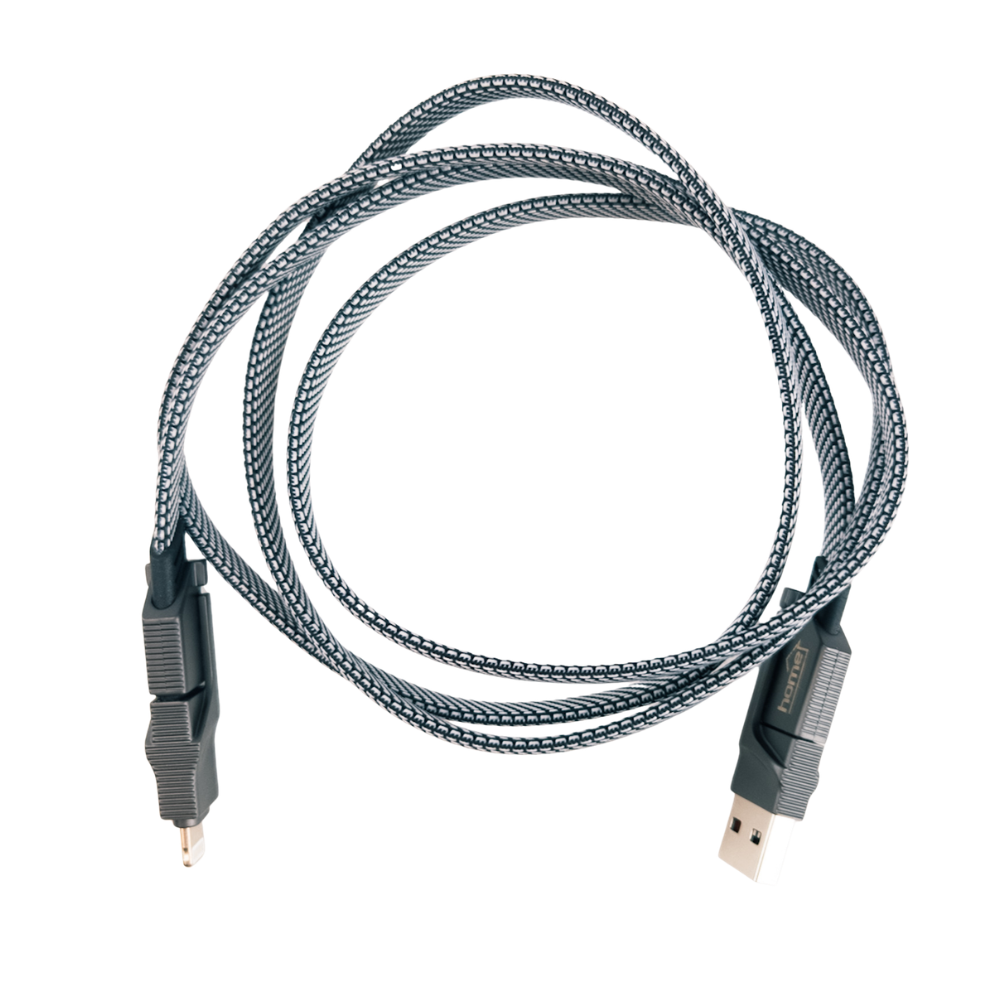 Telefon töltő kábel USB (MULTI 4in1) 66W