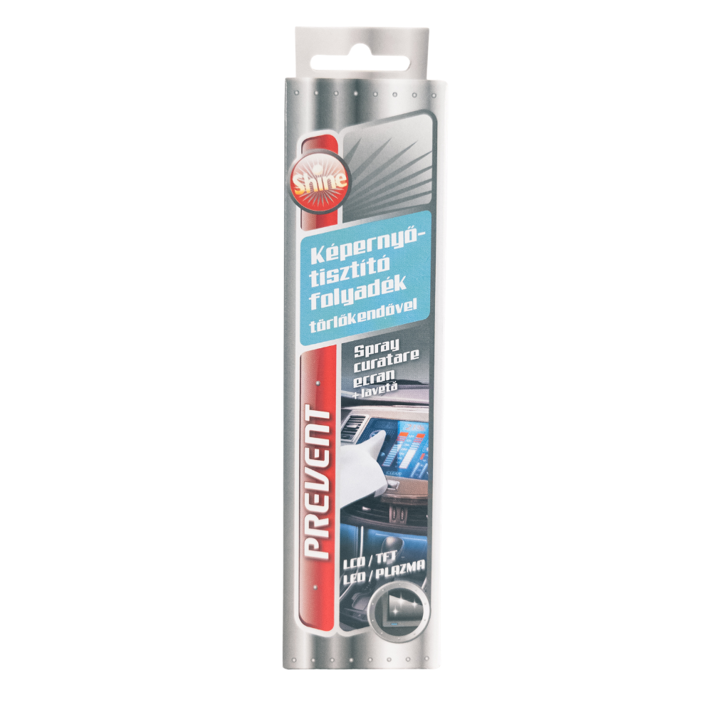 Monitor tisztító spray törlőkendővel 75ml