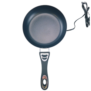 Elektromos serpenyő gumírozott fogantyúval