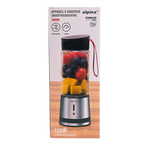 Hordozható turmixgép smoothie italokhoz 125W 300ml