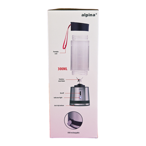 Hordozható turmixgép smoothie italokhoz 125W 300ml