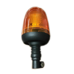 Villogó LED-es sárga 12/24V 80 LED csőre elhajló