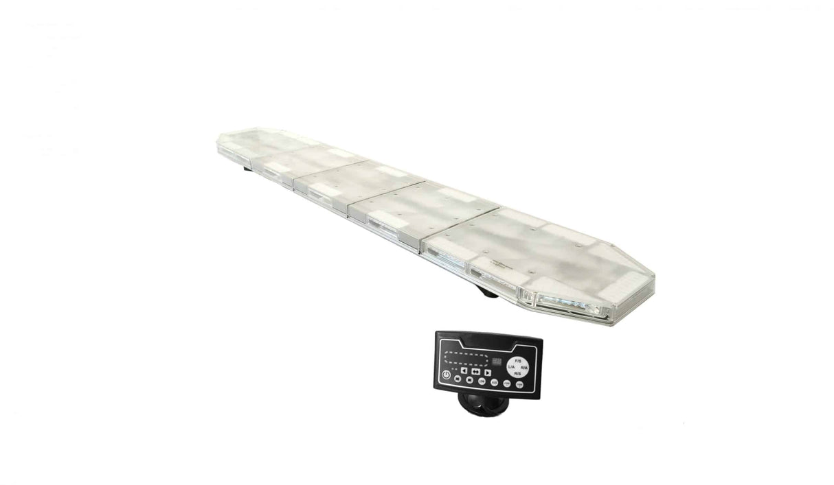 Villogólámpa fényhíd LED sárga kontrollerrel 12/24V 180W