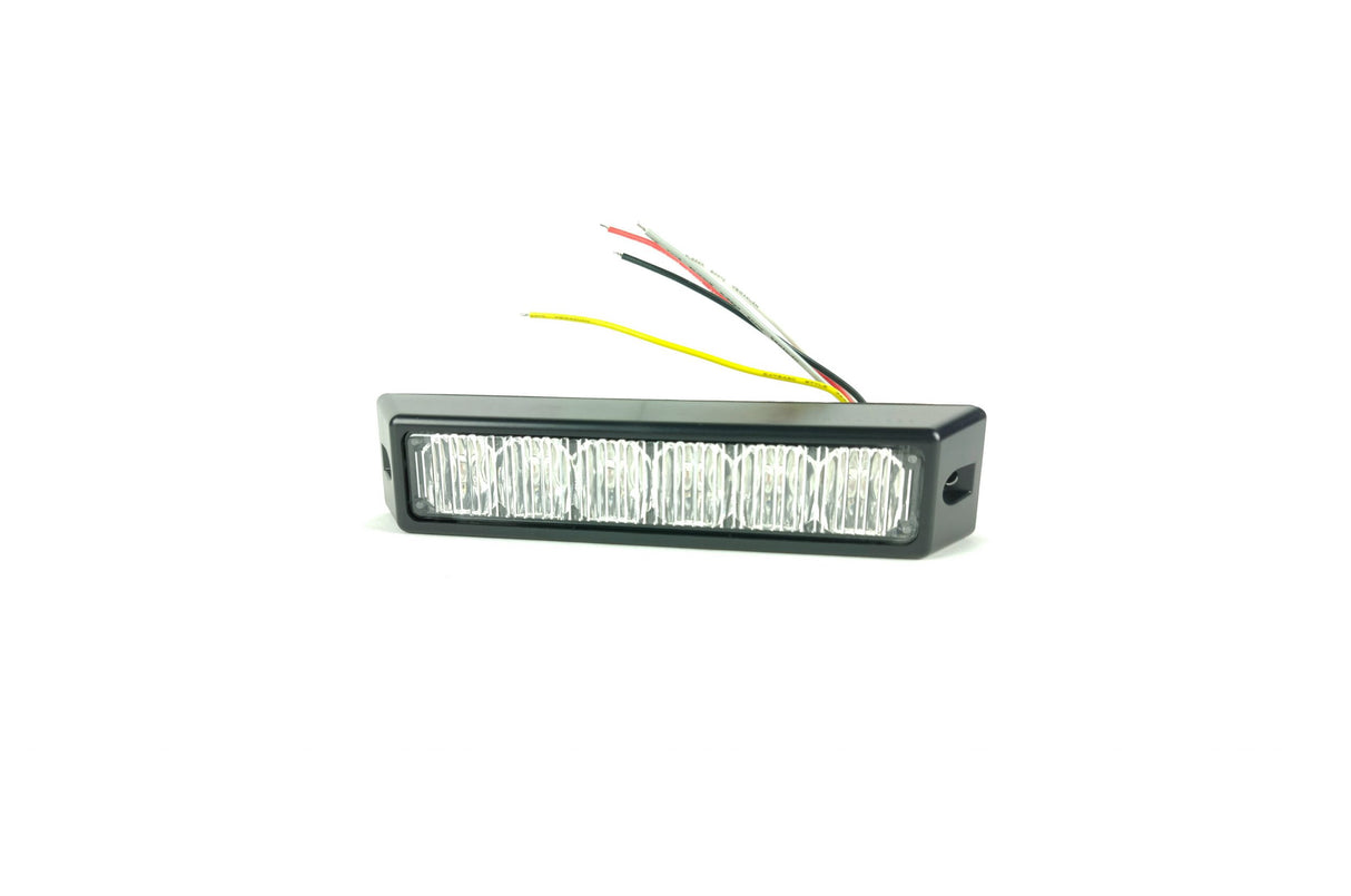 Villogólámpa kiegészítő mini 6LED sárga 12/24V 18 funkciós