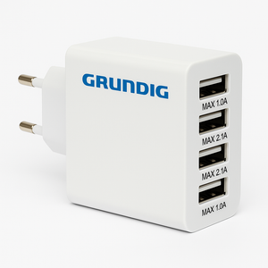 Usb töltő 4 portos 230V
