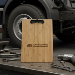 Felírótábla Hungarocamion emblémával