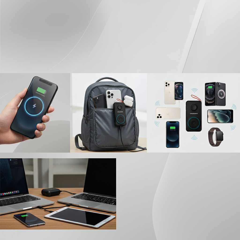 Power bank vezeték nélküli töltéssel (magsafe) 10000mAh