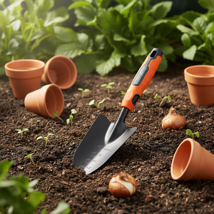 Garden trowel for planting, fan shape (35.5 cm)