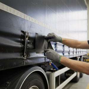 Ponyva ragasztó javító folt készlet 4db 15x24 cm