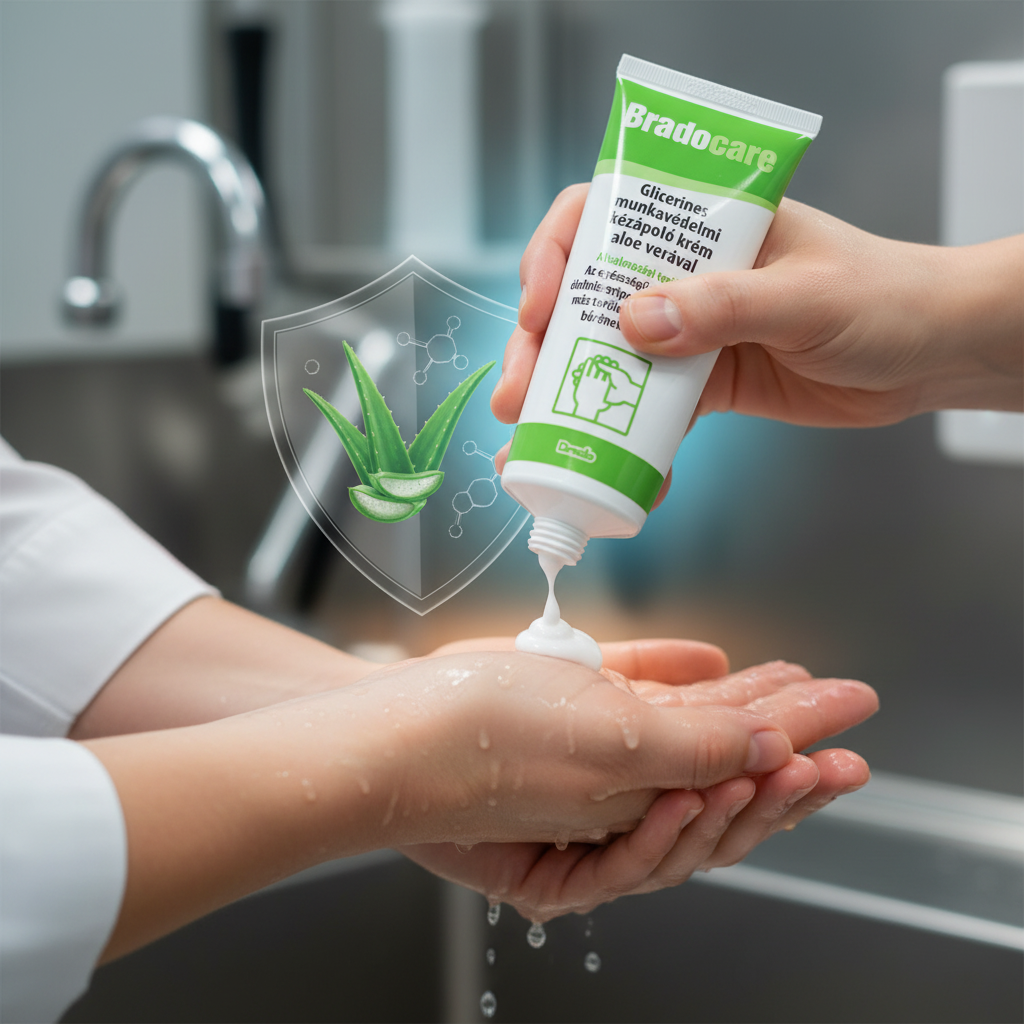 Munkavédelmi kézkrém glicerines aloe verával 100ml