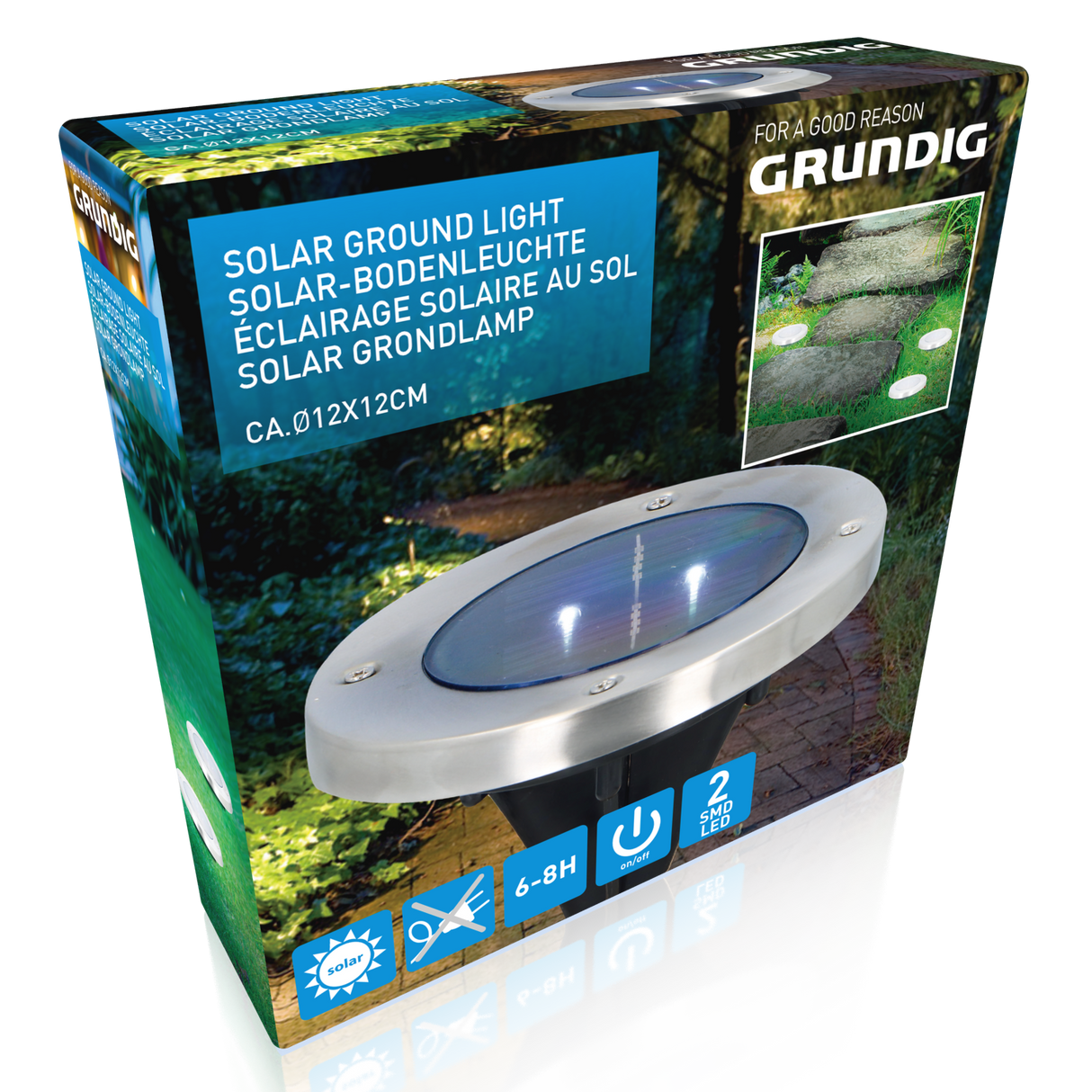 Solar Garden LED Ground Light