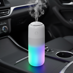 Párásító légtisztító többszínű LED fénnyel