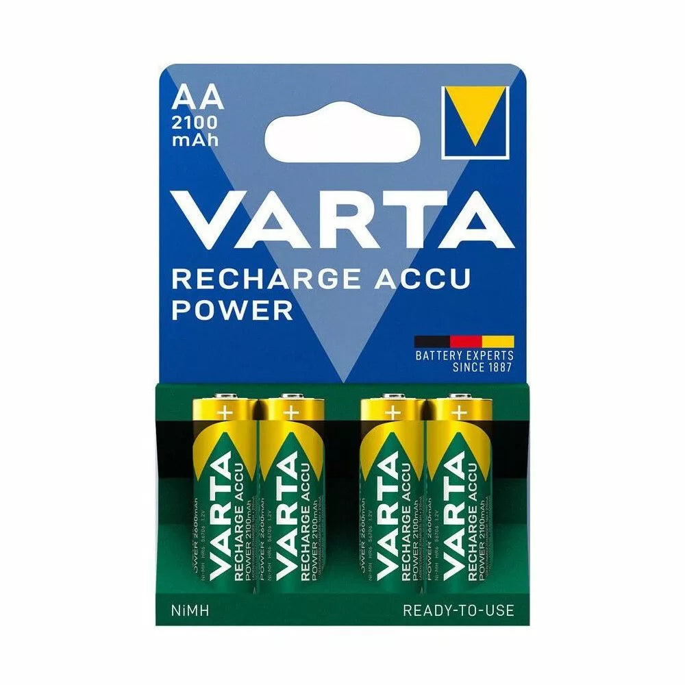 Tölthető ceruzaelem AA - VARTA - akkumulátor 2100mAh - 4db