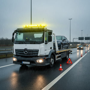 Sárga villogó fényhíd mágneses autóra 60LED 90W