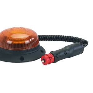 Sárga villogó lámpa 18LED 3 világítási móddal