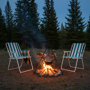 Kempingszék összecsukható