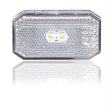 Lámpa helyzet LED szögletes fehér 2LED 12/24V