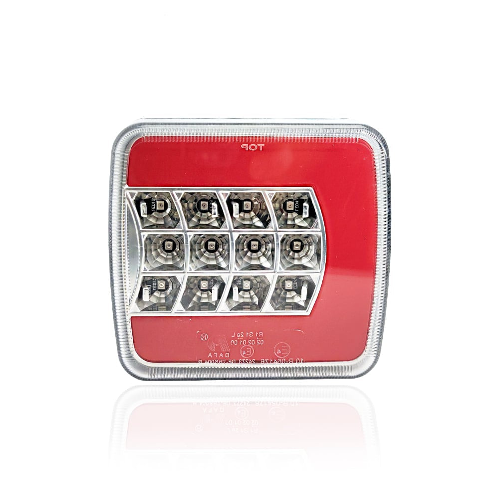 Lamp LED 4 function translucent non -prism 12/24V
