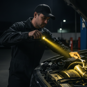 Led zseblámpa tölthető mágneses rögzítéssel 450mAh