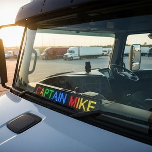 LED Névtábla Kamionon Banner