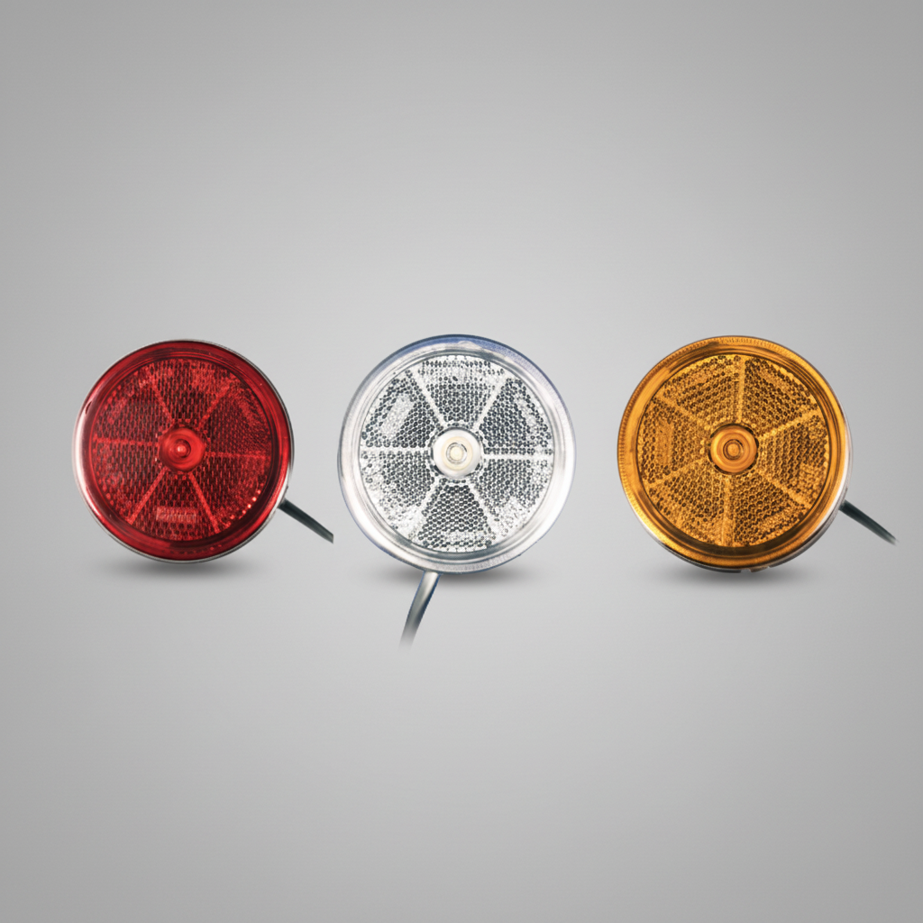 Round LED position light large