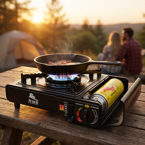 Camping gas cylinder for gas stoves 227g
