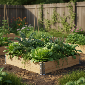 Magaságyás - raklapmagassító szerelvényekkel 80×120x20 cm