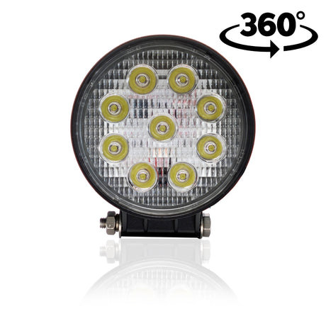 Munkalámpa LED kör terítő 27W 12/24V