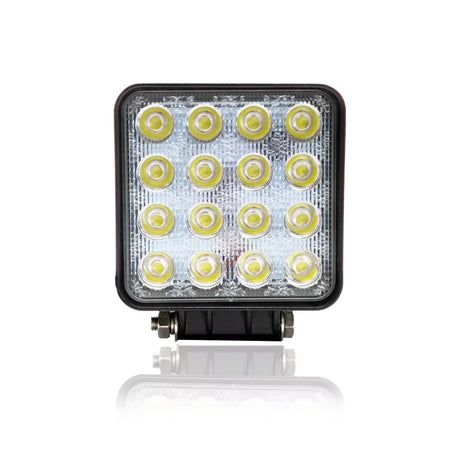 Munkalámpa LED szögletes terítő 48W 12/24V