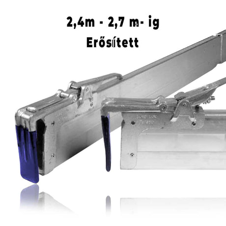 Rakományrögzítő oldalfalra 2.4-2.7m Erősített