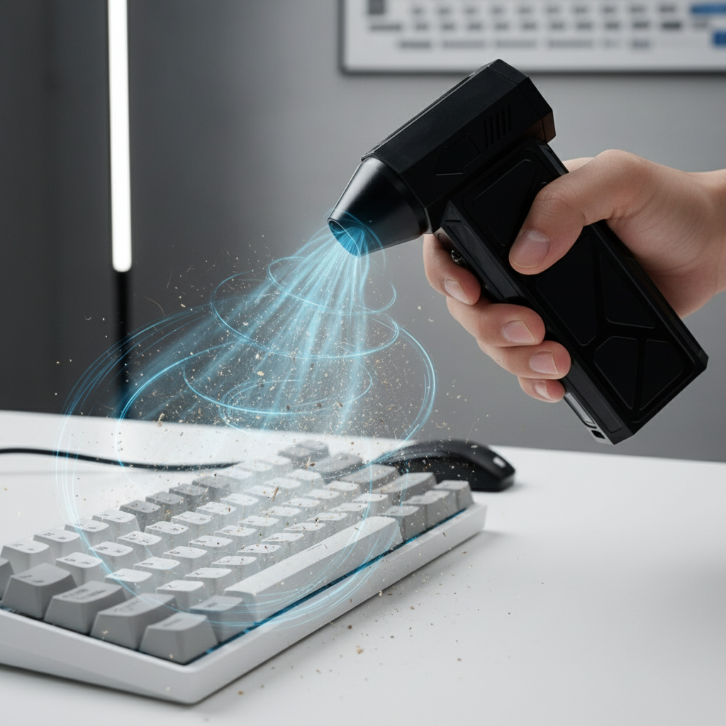 Single Use Banner - Keyboard Cleaning