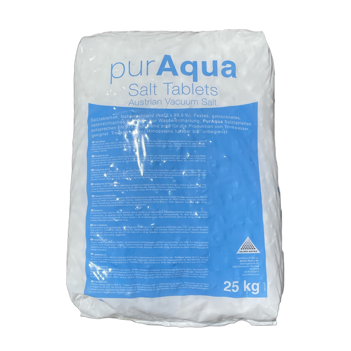 Water Softener Salt Tablets Premium 25kg