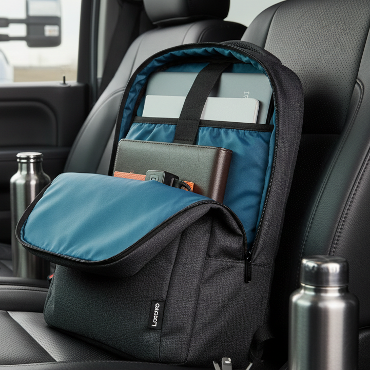 Utazó hátizsák laptoptartóval 15.6",szürke