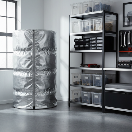 Gumiabroncs tároló huzat vízlepergetős