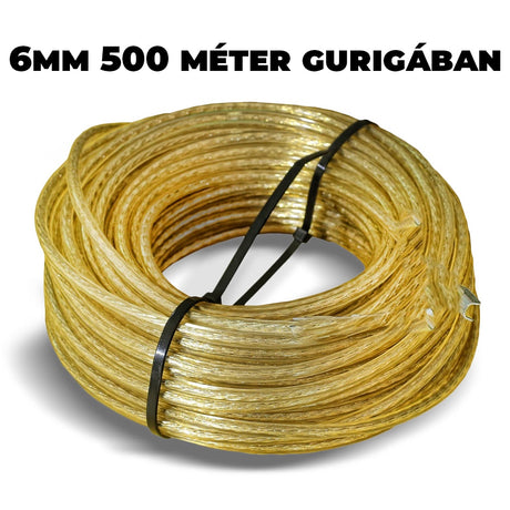 Vámzárkötél 6mm acél 500m gurigában