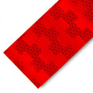 Fényvisszaverő csík 5cm dobozos felépítményre piros E m. 3M 983-72 DG3
