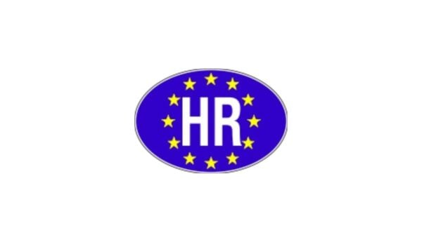 Matrica HR Horvátország EU-s