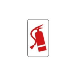 Matrica Tűzoltókészülék embléma