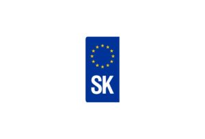 Névtábla EU csillagos SK minta