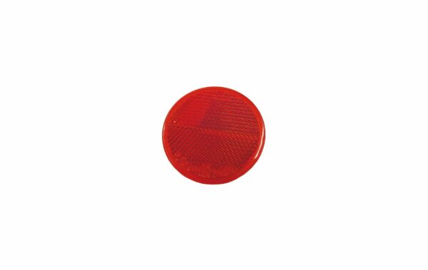 Prizma 80mm kör öntapadó piros