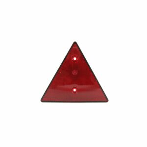 Prizma háromszög fúrt piros