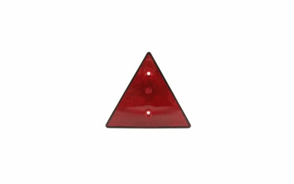 Prizma háromszög fúrt piros