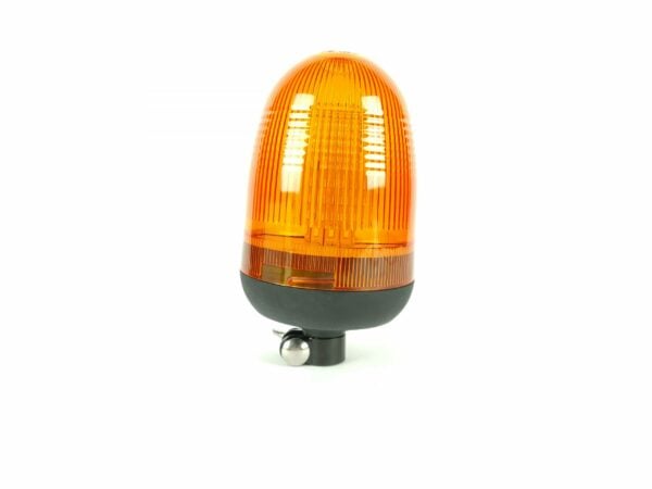 Villogó LED-es sárga 12/24V 80 LED csőre szerelhető
